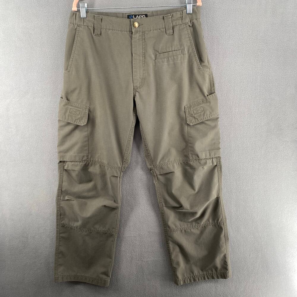 LA police Gear LAPG Urban Ops Tactical Pants Mens‎ 34X28 Gray Ripstop Cargo